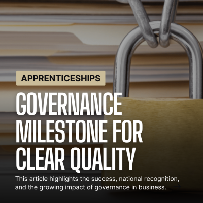 Clear Quality Makes UK Apprenticeship History with Governance Officer Success