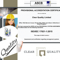 Clear Quality Gains ASCB Certification